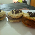 El cooksnap de Mayra Scigliano cuando hizo Alfajores de avena y dulce de leche saludables. Alfacookies.