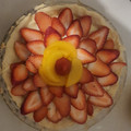 El cooksnap de Andrea Pereyra cuando hizo Tarta de crema y frutilla.
