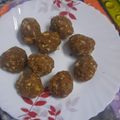 Soni Mehrotra का कुकस्नैप जब उन्होंने आटा गुड़ लड्डू (Atta gur ladoo recipe in Hindi) बनाया था।