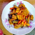 Cooksnap dari Mita.W#MommyFayzel# untuk resep Tumis Tempe Bakso Terong