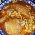 El cooksnap de Mar Jiménez cuando hizo Sopas de ajo.