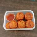 Riddhi Dholakia's cooksnap of when they made શક્કરિયા અને સામા ના ક્રિસ્પી વડા (Shakkariya Samba Crispy Vada Recipe In Gujarati).