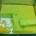 Cooksnap dari torik abe untuk resep Bolu Pandan lembut n klasik