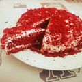 El cooksnap de Diana cuando hizo Tarta Red Velvet saludable.