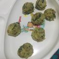 Cooksnap dari Rama Dita untuk resep Bola bola nasi daging MPASI 10m+