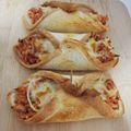 El cooksnap de Andrea cuando hizo Pizzetas de atún y queso con pan de molde en Freidora de aire (Airfryer).