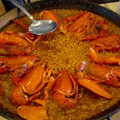 El cooksnap de isabel cuando hizo Paella con langosta o bogavante.