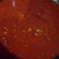 El cooksnap de Andrea cuando hizo Salsa para pizza.