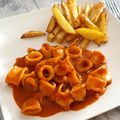 El cooksnap de Marisa Cuesta Moreno cuando hizo Chipirones en salsa picante.
