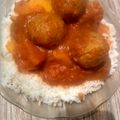 El cooksnap de Azu Hutch cuando hizo Albóndigas de lentejas 💚.