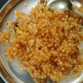 Amita Soni's cooksnap of when they made Sabudana khichdi.