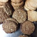 El cooksnap de Noelia Braña cuando hizo Galletitas avena y chocolate.