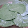 Cooksnap dari Tasyafa untuk resep Kulit Dimsum / Siomay Sawi Hijau (Homemade)