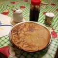 El cooksnap de museochiclin cuando hizo Panqueques de plátano.
