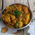 Dr. Pushpa Dixit का कुकस्नैप जब उन्होंने होटल जैसी गोभी आलू मसाला (Hotel jaisi gobhi aloo masala recipe in hindi) बनाया था।