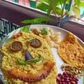 Sandhya Dutta's cooksnap of when they made হরিয়ালি খিচুড়ি (hariyali khichuri recipe in Bengali).