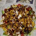 El cooksnap de Dani cuando hizo Ensalada vegetal con pasas.