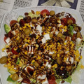 El cooksnap de Dani cuando hizo Ensalada vegetal con pasas.