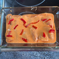 El cooksnap de Merce cuando hizo Pimientos de piquillo rellenos de bacalao.