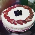 El cooksnap de Juanita Vélez cuando hizo Gelatina de frutos rojos Keto.