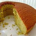 Cooksnap dari Indigo Blue untuk resep Chiffon Pandan Keju (Gluten Free)