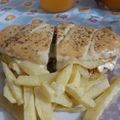 El cooksnap de Camila Castro cuando hizo Sándwich de milanesa.