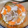 Mica Liu 的 排骨紅蘿蔔雪白菇湯 cooksnap