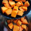 El cooksnap de Arianne cuando hizo Cómo preparar calabaza en thermomix al vapor en varoma ¡con boniato y cebolla!.