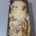 El cooksnap de Sarah Pozas cuando hizo Budín de coco y dulce de leche con crumble.