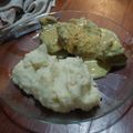 El cooksnap de Melanie Bayley cuando hizo CARRE DE 🐽CERDO🐷 A LA CREMA DE MOSTAZA/QUESO CREMA Y VINO BLANCO.