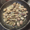 El cooksnap de ainjo cuando hizo Almejas en salsa verde.