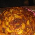 El cooksnap de Rocio Csg cuando hizo Torta de manzanas invertida.