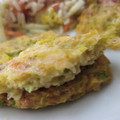 El cooksnap de edu cuando hizo Hamburguesas de calabacín y queso.