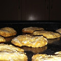 El cooksnap de Paloma Victorel cuando hizo Galletitas de avena, coco, naranja y miel.