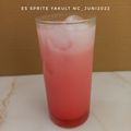 Cooksnap dari Nunu C. Nurul untuk resep "ES SPRITE YAKULT" Minum segar ala korea