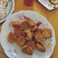 Cooksnap dari Shundari Dee untuk resep Chicken egg roll hokben kw super