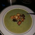 El cooksnap de Gisela Giralt cuando hizo Crema de calabacín.