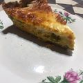 El cooksnap de Gustavo cuando hizo Tarta de puerro, cebolla y queso.