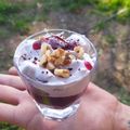 El cooksnap de Eusebio Diaz cuando hizo Turrón de vino tinto en salsa de frutos rojos.