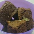 El cooksnap de Pilar Martínez Saravia cuando hizo Budín de chocolate keto.