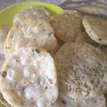 Rekha Pandey का कुकस्नैप जब उन्होंने खस्ता कसूरी मेथी मठरी (Khasta kasoori methi mathri recipe in hindi) बनाया था।