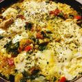 El cooksnap de Lucia Vallejos cuando hizo Revuelto de zapallitos verde.