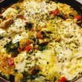 El cooksnap de Lucia Vallejos cuando hizo Revuelto de zapallitos verde.