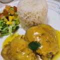 El cooksnap de Rosa Piedrahita Parody cuando hizo Pollo en salsa de uchuvas con vino blanco.
