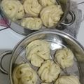 Cooksnap dari Ayla Kitchen untuk resep Steamed flower pao / pao daun bawang