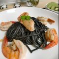 Cooksnap dari Maharani untuk resep Spaghetti Salmon Aglio Olio