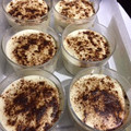 El cooksnap de Lola cuando hizo Tiramisú italiano en vaso.