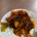 Cooksnap farahiyahsalleh semasa beliau membuat Mabong Sweet Sour.