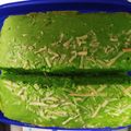 Cooksnap dari tuti sumarni untuk resep Bolu Pandan Almond Keju Panggang