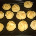 El cooksnap de Gladys Pujol cuando hizo Pan criollo trenzado con grasa.